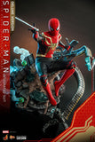 Hot Toys Spider-Man: No Way Home Spider-Man (Integrated Suit) Deluxe Version Sixth Scale Figure - collectorzown