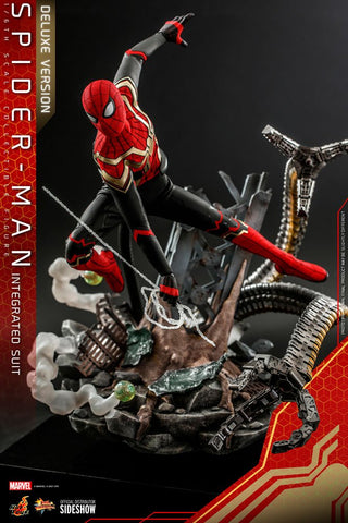 Hot Toys - Spider-Man Integrated Suit - Marvel's Spider-Man: No Way Home  figurine Movie Masterpiece 1/6 Figurine