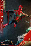 Hot Toys Spider-Man: No Way Home Spider-Man (Integrated Suit) Deluxe Version Sixth Scale Figure - collectorzown