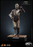 Hot Toys Star Wars Attack of the Clones C-3PO Sixth Scale Figure - collectorzown