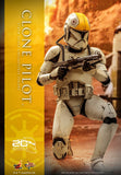 Hot Toys Star Wars Attack of the Clones Clone Pilot Sixth Scale Figure - collectorzown