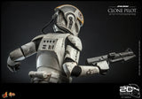 Hot Toys Star Wars Attack of the Clones Clone Pilot Sixth Scale Figure - collectorzown