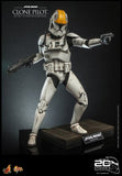 Hot Toys Star Wars Attack of the Clones Clone Pilot Sixth Scale Figure - collectorzown