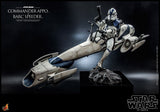 Hot Toys Star Wars The Clone Wars Commander Appo with BARC Speeder Sixth Scale Figure Set - collectorzown