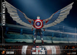 Hot Toys The Falcon and the Winter Soldier Captain America Sixth Scale Figure - collectorzown