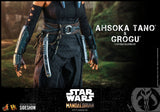 Hot Toys The Mandalorian Ahsoka Tano and Grogu(Baby Yoda) Sixth Scale Figure Set - collectorzown