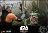 Hot Toys The Mandalorian Ahsoka Tano and Grogu(Baby Yoda) Sixth Scale Figure Set - collectorzown