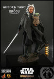 Hot Toys The Mandalorian Ahsoka Tano and Grogu(Baby Yoda) Sixth Scale Figure Set - collectorzown