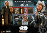 Hot Toys The Mandalorian Ahsoka Tano and Grogu(Baby Yoda) Sixth Scale Figure Set - collectorzown