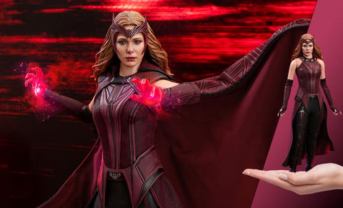 Hot Toys Wandavision The Scarlet Witch Sixth Scale Figure - collectorzown