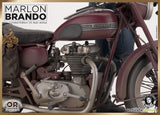 Infinite Statue Marlon Brando With Bike 1:6 Scale Statue - collectorzown