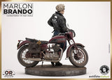 Infinite Statue Marlon Brando With Bike 1:6 Scale Statue - collectorzown