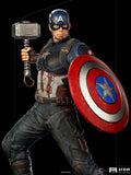 Iron Studios Avengers Endgame Captain America 1:4 Legacy Replica Statue - collectorzown