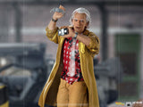 Iron Studios Back to the Future II Doc Brown BDS Art Scale 1/10 Scale Statue - collectorzown