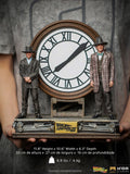 Iron Studios Back to the Future Part III Marty and Doc at the Clock Deluxe 1:10 Scale Statue - collectorzown