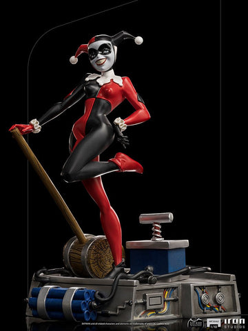 Harley The - Batman Series 1/10 Art collectorzown Iron Studios Scale Quinn Animated Statue