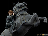 Iron Studios Harry Potter and the Sorcerer's Stone Ron Weasley at the Wizard Chess Deluxe 1:10 Scale Statue - collectorzown