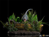 Iron Studios Jurassic World Fallen Kingdom Blue Deluxe 1/10 Art Scale Statue - collectorzown
