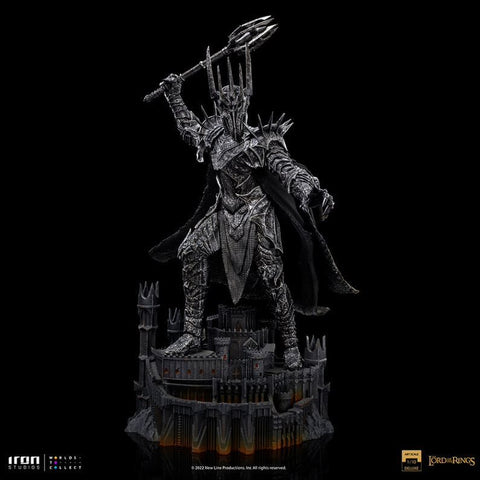 Iron Studios Lord of the Rings Sauron Deluxe 1/10 Art Scale Statue - collectorzown