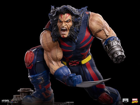 Iron Studios Marvel Comics Age of Apocalypse Wolverine 1/10 Art Scale Statue - collectorzown