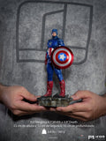 Iron Studios Marvel Studios The Infinity Saga Avengers: The Battle Of New York Captain America Art Scale 1/10 Statue - collectorzown