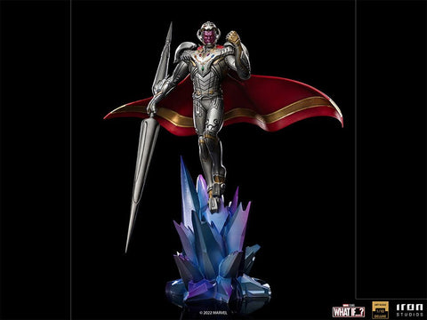 Iron Studios Marvel Studios What If...? Infinity Ultron Deluxe1/10 Art Scale Statue - collectorzown