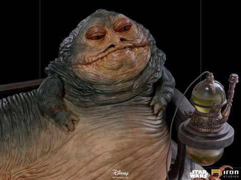 Iron Studios Return of the Jedi Jabba the Hutt Deluxe 1:10 Scale Statue ...