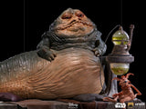 Iron Studios Return of the Jedi Jabba the Hutt Deluxe 1:10 Scale Statue - collectorzown