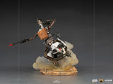 Iron Studios Star Wars The Mandalorian IG-11 and The Child Deluxe 1:10 BDS Art Scale Statue - collectorzown