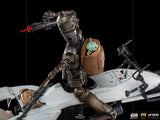 Iron Studios Star Wars The Mandalorian IG-11 and The Child Deluxe 1:10 BDS Art Scale Statue - collectorzown