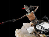 Iron Studios Star Wars The Mandalorian IG-11 and The Child Deluxe 1:10 BDS Art Scale Statue - collectorzown