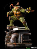 Iron Studios Teenage Mutant Ninja Turtles Battle Diorama Series Michelangelo 1/10 Art Scale Statue - collectorzown