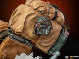 Iron Studios The Mandalorian on Speederbike Deluxe 1/10 Scale Statue - collectorzown
