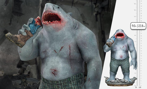 Iron Studios The Suicide Squad King Shark BDS Art Scale 1:10 Statue - collectorzown