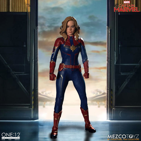 Mezco Toyz Captain Marvel One:12 Action Figure - collectorzown
