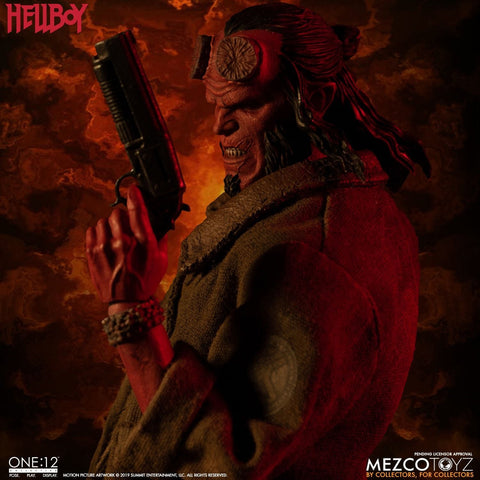Mezco Toyz Hellboy (2019): Hellboy One:12 Action Figure Figure - collectorzown