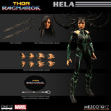 Mezco Toyz One:12 Thor Ragnarok Hela Action Figure - collectorzown