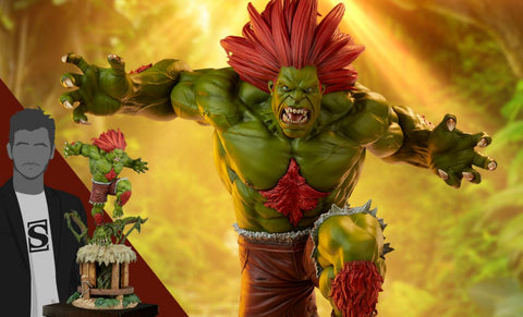 PCS Collectibles Street Fighter Series Blanka Ultra 1:4 Scale Statue - collectorzown