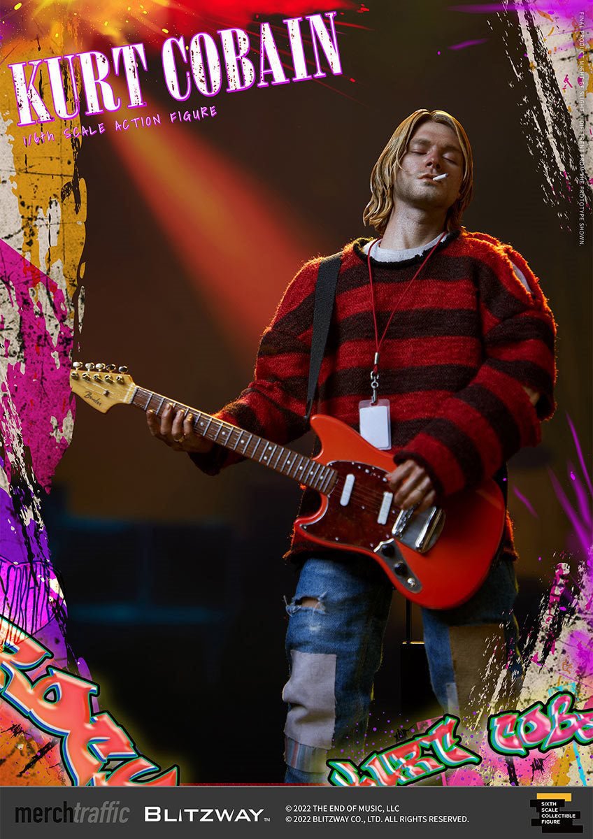 PRE-ORDER: Blitzway Nirvana Kurt Cobain 1/6 Scale Figure - collectorzown