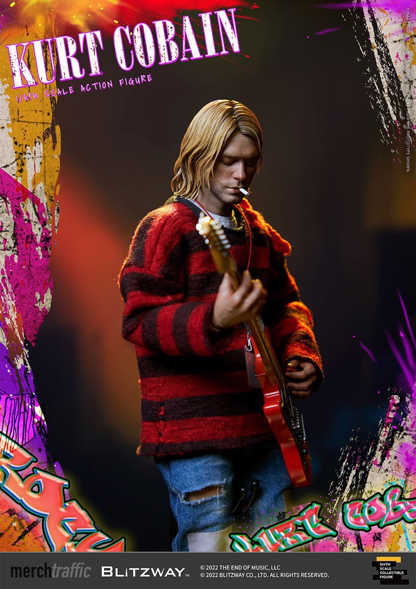 PRE-ORDER: Blitzway Nirvana Kurt Cobain 1/6 Scale Figure - collectorzown