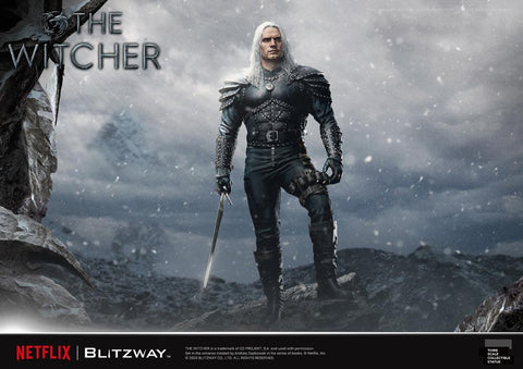 PRE-ORDER: Blitzway The Witcher Geralt of Rivia 1/3 Scale Statue - collectorzown