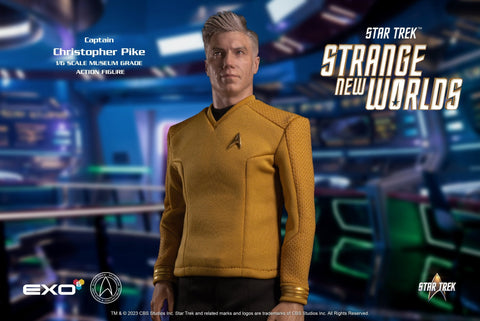 PRE-ORDER: Exo-6 Star Trek: Strange New Worlds Christopher Pike 1/6 Scale Figure - collectorzown