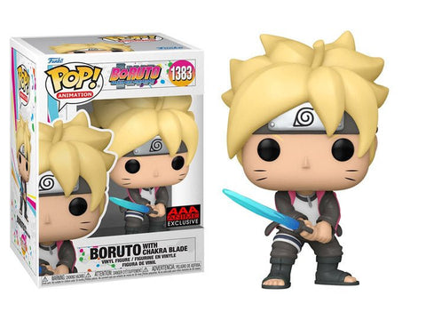 PRE-ORDER: Funko Pop! Animation: Boruto Naruto Next Generations Boruto w Chakra Blade #1383 AAA Anime Exclusive - collectorzown