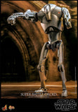 PRE-ORDER: Hot Toys Attack of the Clones Super Battle Droid Sixth Scale Figure - collectorzown