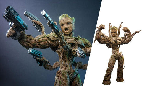 PRE-ORDER: Hot Toys Guardians of the Galaxy Vol. 3 Groot (Deluxe Version) Sixth Scale Figure - collectorzown