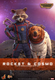 PRE-ORDER: Hot Toys Guardians of the Galaxy Vol. 3 Rocket and Cosmo Sixth Scale Figure Set - collectorzown