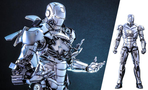 PRE-ORDER: Hot Toys Marvel Iron Man Mark II (Version 2.0) Sixth Scale Figure - collectorzown