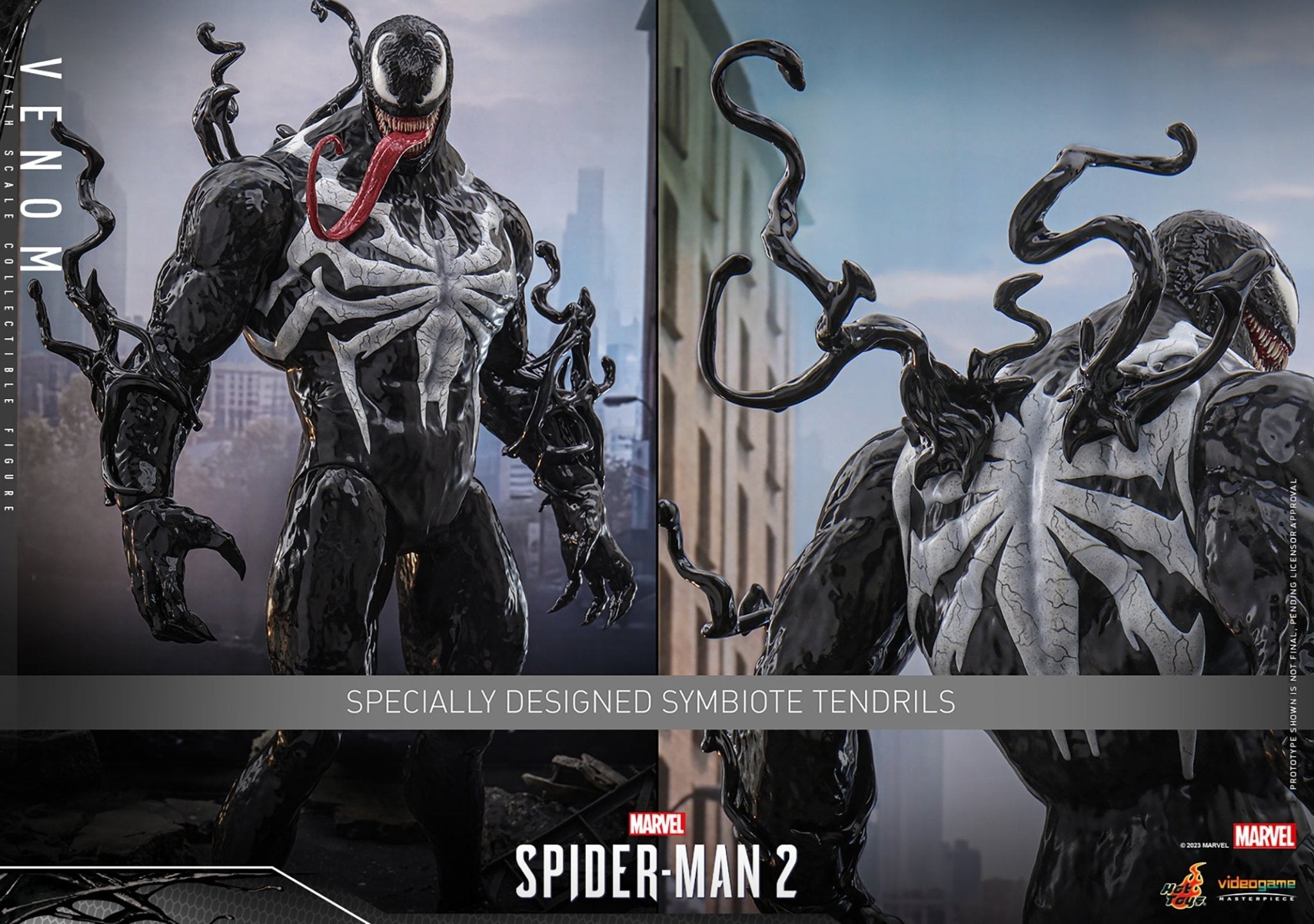Venom Sixth Scale Figure by Hot Toys  Hot toys spiderman, Venom figure,  Symbiotes marvel