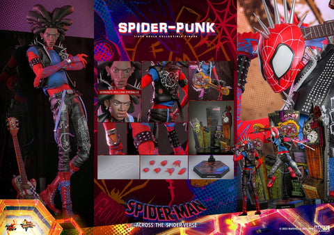 Hot Toys Spider Man Across the Spider Verse Spider Punk Sixth