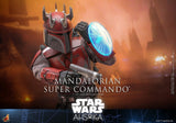 PRE-ORDER: Hot Toys Star Wars: The Clone Wars Mandalorian Super Commando Sixth Scale Figure - collectorzown